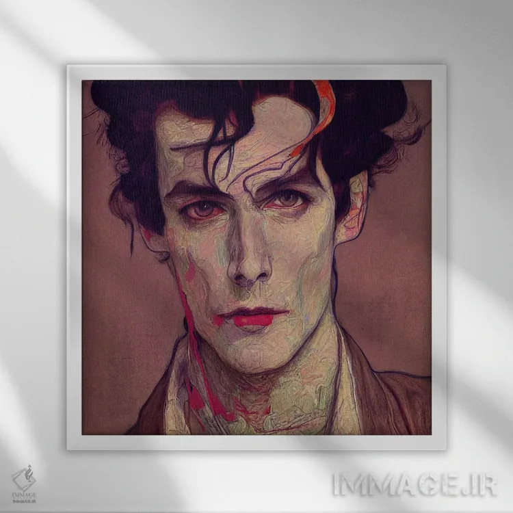 تابلو شکر بیپروا (۲۰۲۳) اثر برین ویو کالت - نمای قابدار سفید