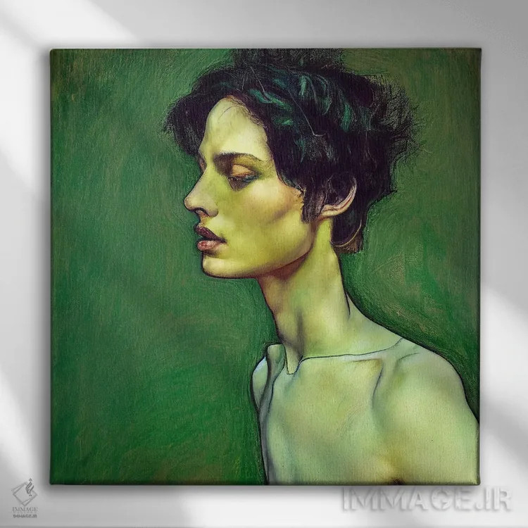 تابلو بیداری (۲۰۲۳) اثر برین ویو کالت - نمای روبهرو روی دیوار