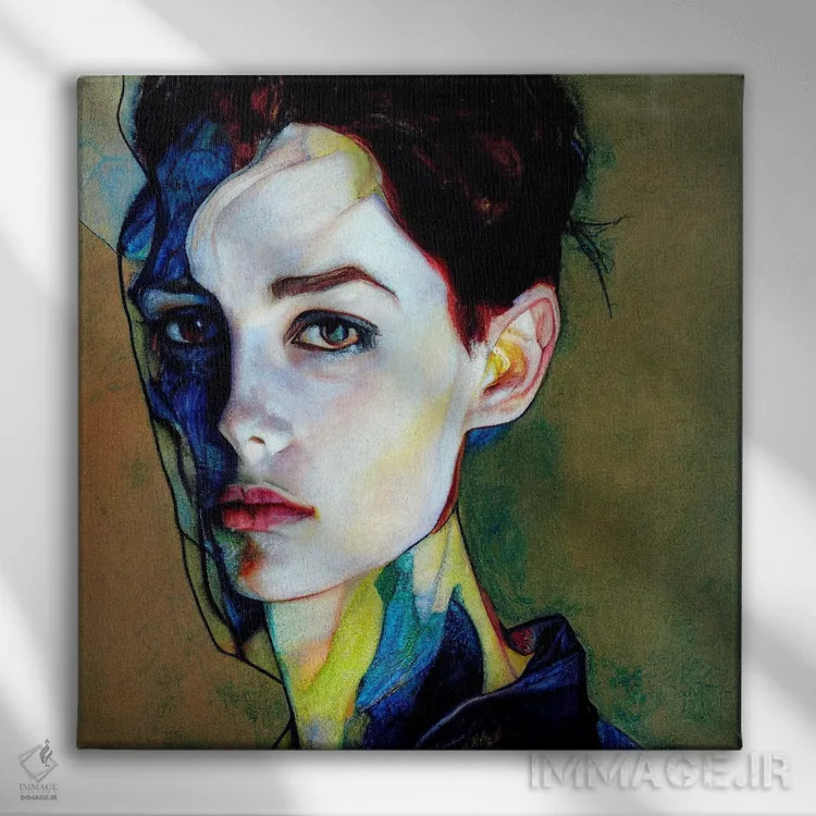 تابلو از دست دادن (۲۰۲۳) اثر برین ویو کالت - نمای روبهرو روی دیوار