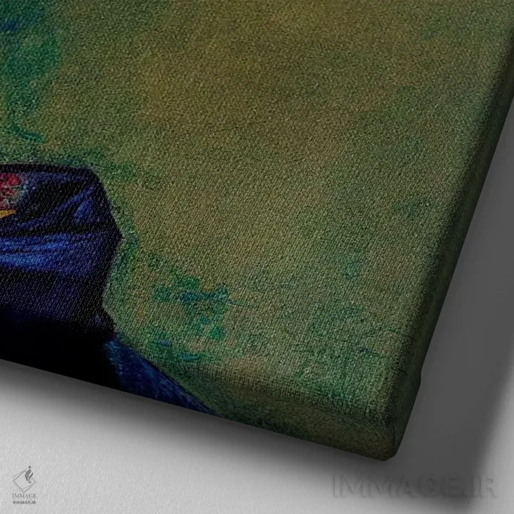 تابلو از دست دادن (۲۰۲۳) اثر برین ویو کالت - نمای نزدیک بافت بوم