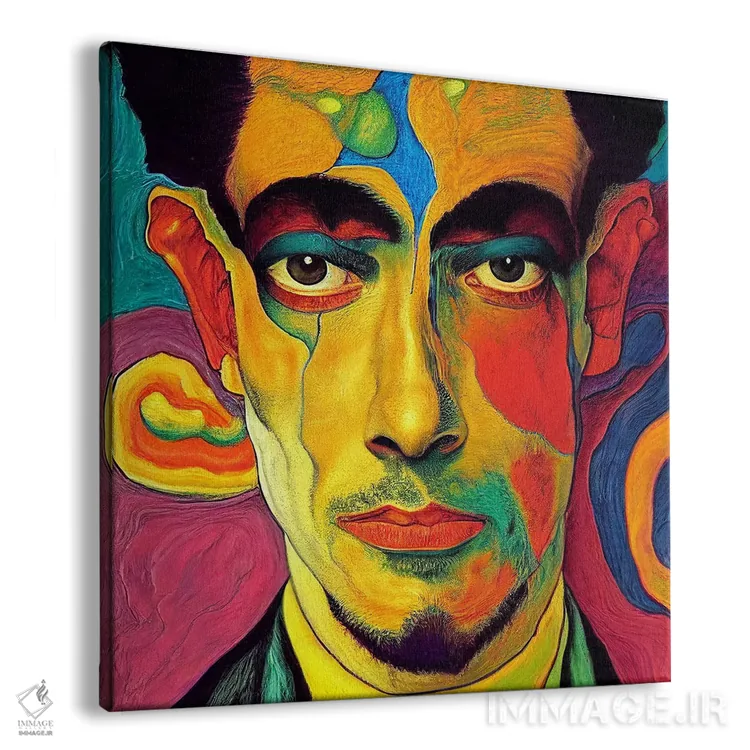 تابلو مرد نئون ۶ (۲۰۲۲) اثر برین ویو کالت - نمای پرسپکتیو محصول