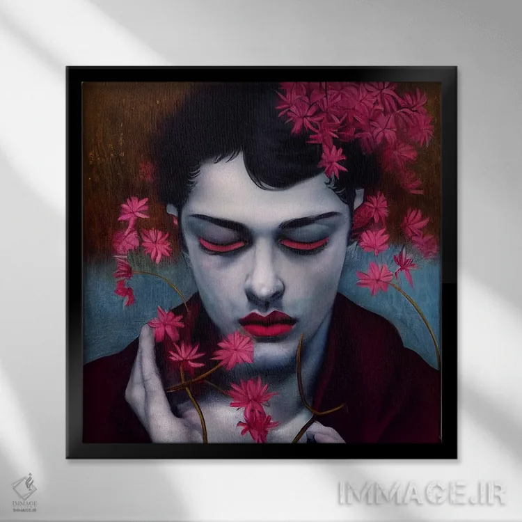 تابلو جادوی خود را بیفکن (۲۰۲۳) اثر برین ویو کالت - نمای قابدار مشکی