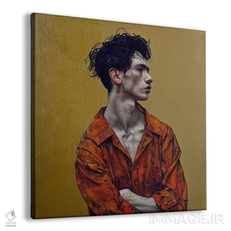 تابلو سالهای طلایی (۲۰۲۲) اثر برین ویو کالت - نمای پرسپکتیو محصول