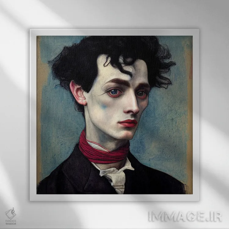 تابلو به یاد بیاور (۲۰۲۲) اثر برین ویو کالت - نمای قابدار سفید