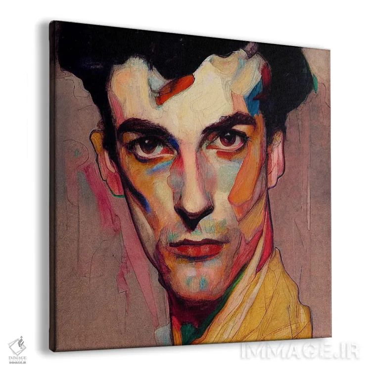 تابلو مه نارنجی (۲۰۲۳) اثر برین ویو کالت - نمای پرسپکتیو محصول