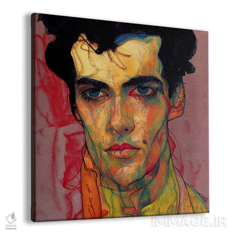 تابلو طوفان شاعر (۲۰۲۳) اثر برین ویو کالت - نمای پرسپکتیو محصول