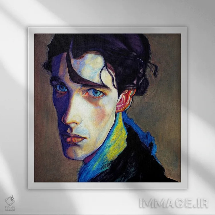 تابلو فرار (۲۰۲۳) اثر برین ویو کالت - نمای قابدار سفید