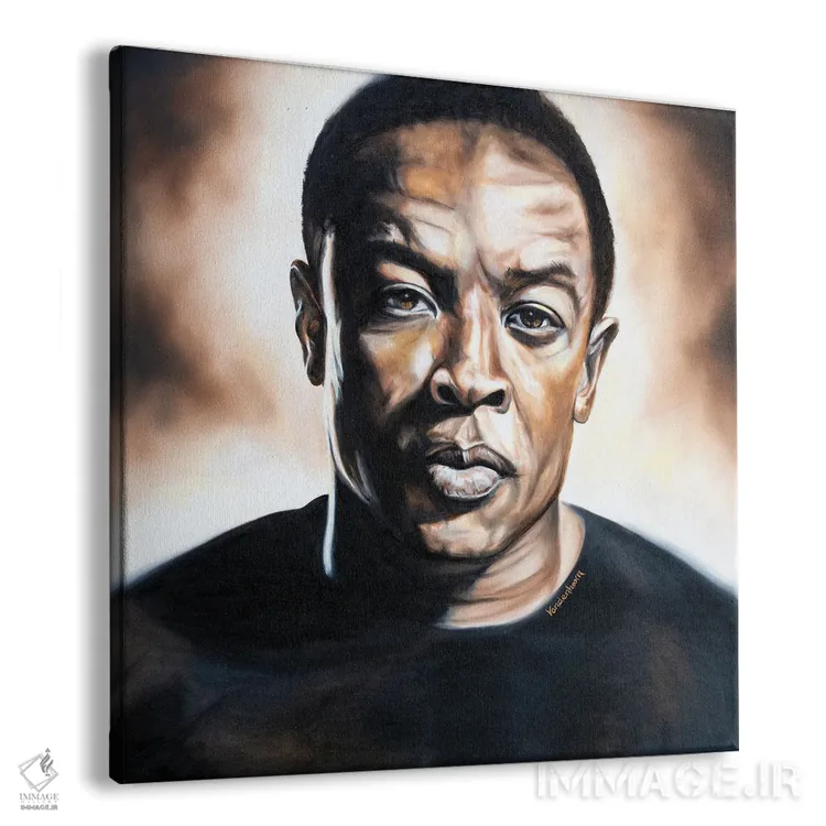 تابلو دکتر دری (موسیقیدان رپ) اثر بابی واندنهورن - نمای پرسپکتیو محصول