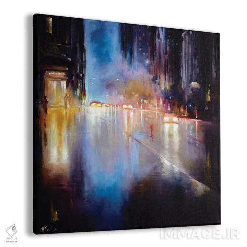 تابلو عصر رمانتیک اثر بُژنا فوخس - نمای پرسپکتیو محصول