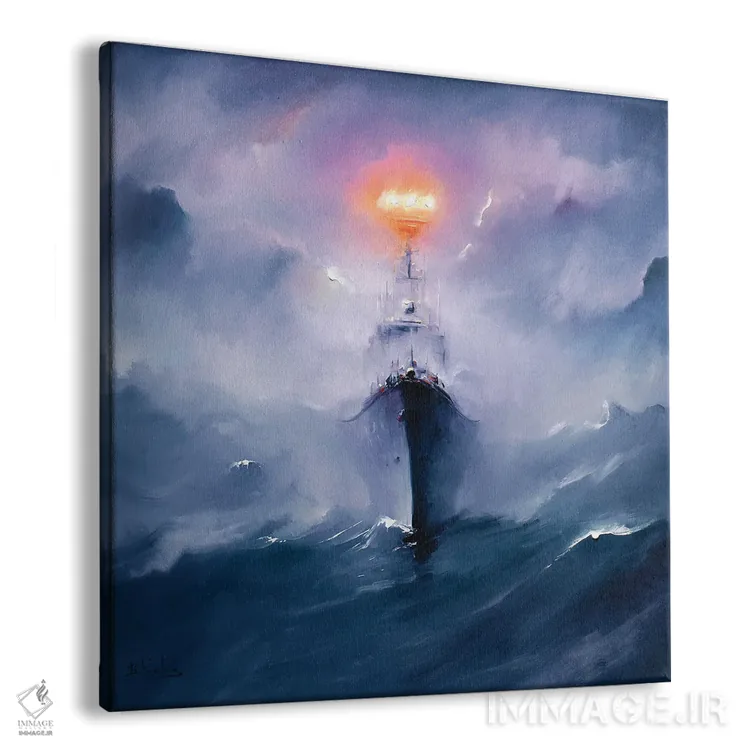 تابلو با ثبات در مسیر خود اثر بُژنا فوخس - نمای پرسپکتیو محصول