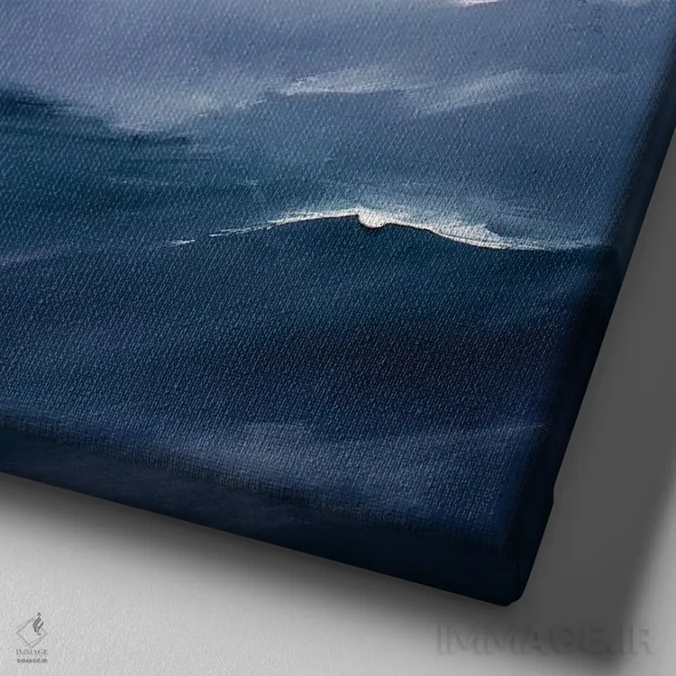 تابلو با ثبات در مسیر خود اثر بُژنا فوخس - نمای نزدیک بافت بوم