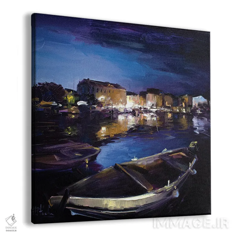 تابلو عصر تابستانی در پرکو، کرواسی اثر بُژنا فوخس - نمای پرسپکتیو محصول