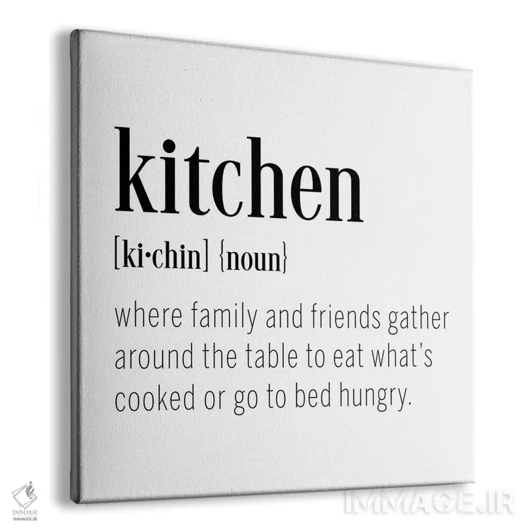 تابلو تعریف آشپزخانه اثر طراحی CAD (استودیو طراحی دیجیتال) - نمای پرسپکتیو محصول