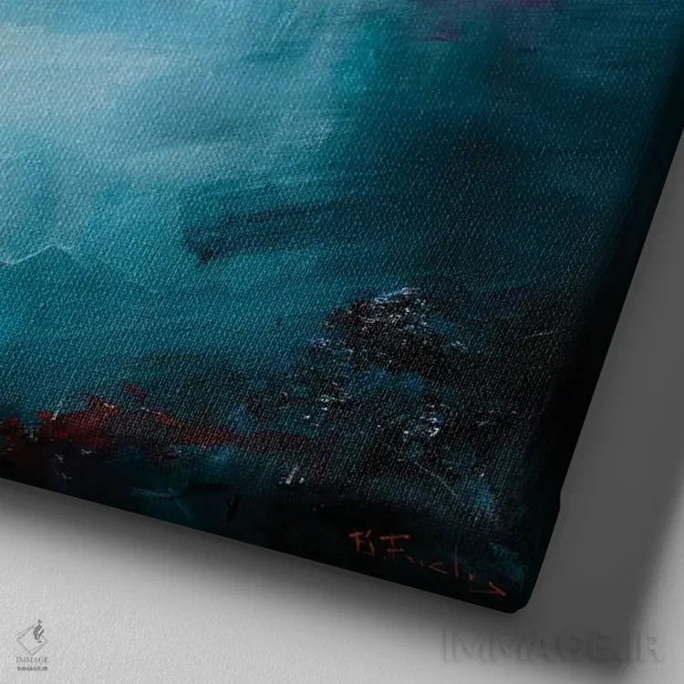 تابلو تضاد شهری اثر بُژنا فوخس - نمای نزدیک بافت بوم