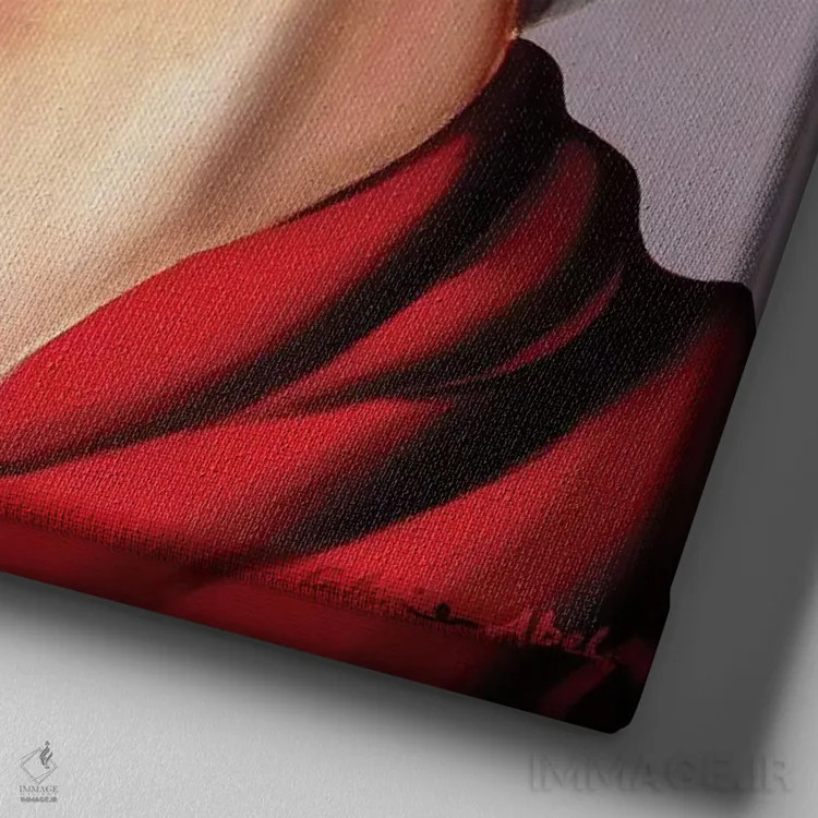 تابلو نسیم پاییزی اثر کترین ایبل - نمای نزدیک بافت بوم