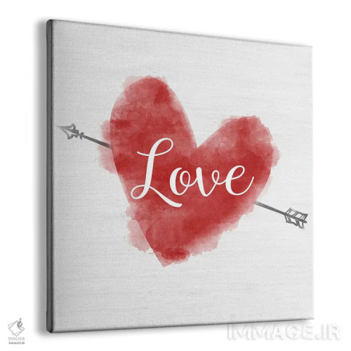 تابلو عشق ولنتاین اثر طراحی CAD (استودیو طراحی دیجیتال) - نمای پرسپکتیو محصول