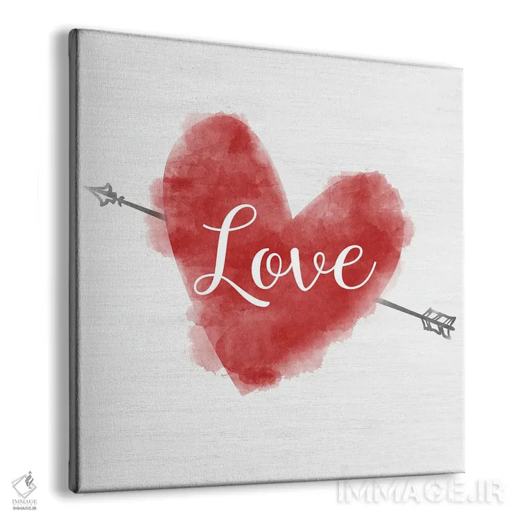 تابلو عشق ولنتاین اثر طراحی CAD (استودیو طراحی دیجیتال) - نمای پرسپکتیو محصول