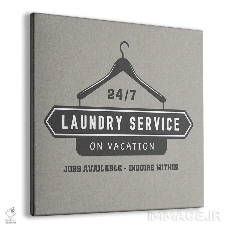 تابلو خدمات خشکشویی اثر طراحی CAD (استودیو طراحی دیجیتال) - نمای پرسپکتیو محصول