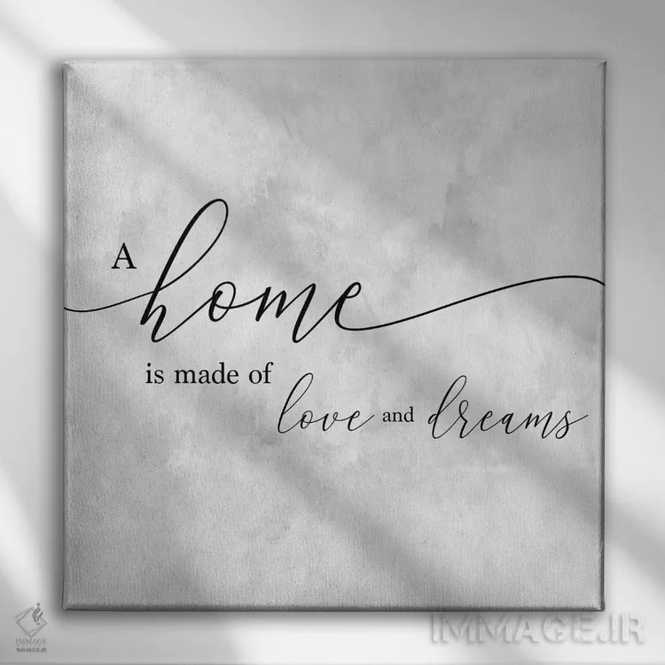 تابلو یک خانه اثر طراحی CAD (استودیو طراحی دیجیتال) - نمای روبهرو روی دیوار