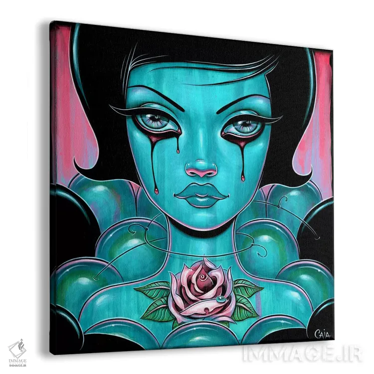 تابلو کسی از اینجا زنده بیرون نمیرود اثر کایا کوپمن - نمای پرسپکتیو محصول