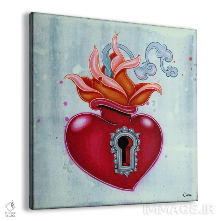 تابلو سوراخ کلید مقدس اثر کایا کوپمن - نمای پرسپکتیو محصول