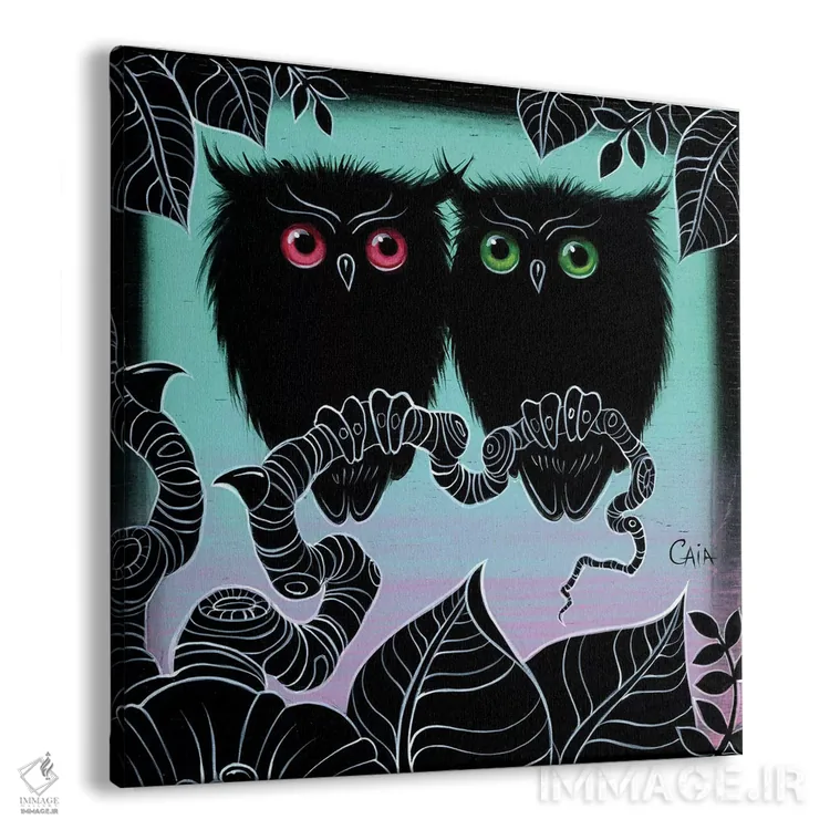 تابلو مینی دو هوت (نسخهٔ کوچک آثار "دو هوت") اثر کایا کوپمن - نمای پرسپکتیو محصول