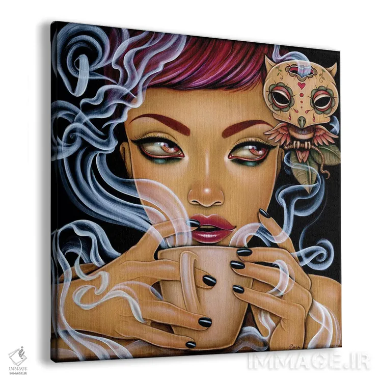 تابلو آغشته به کیمیاگری اثر کایا کوپمن - نمای پرسپکتیو محصول