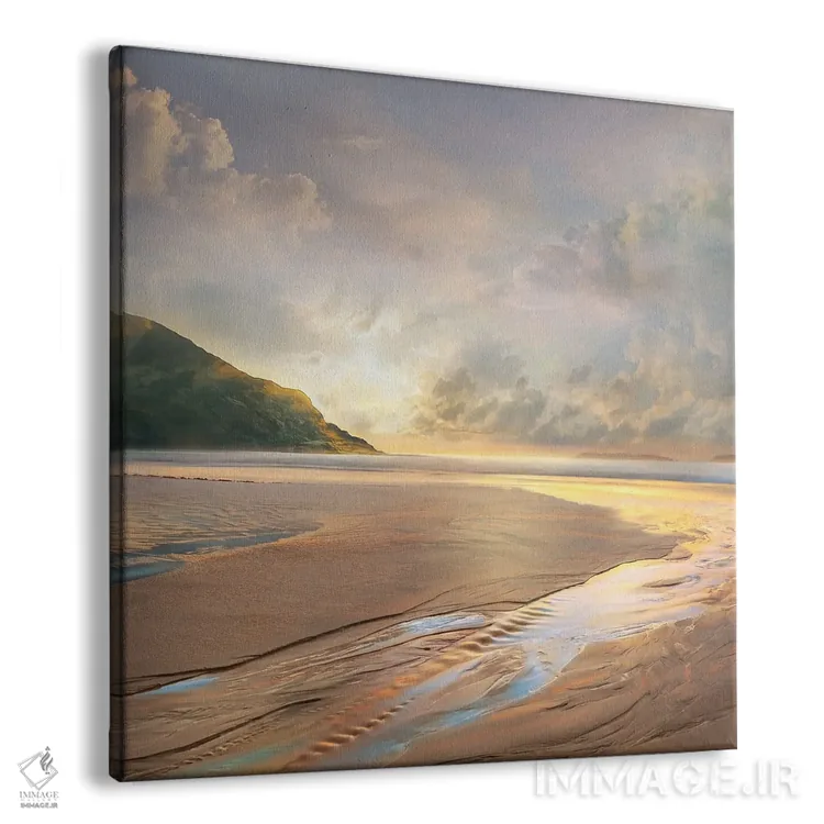 تابلو در هنگام جزر اثر مایک کالاسیبتا - نمای پرسپکتیو محصول