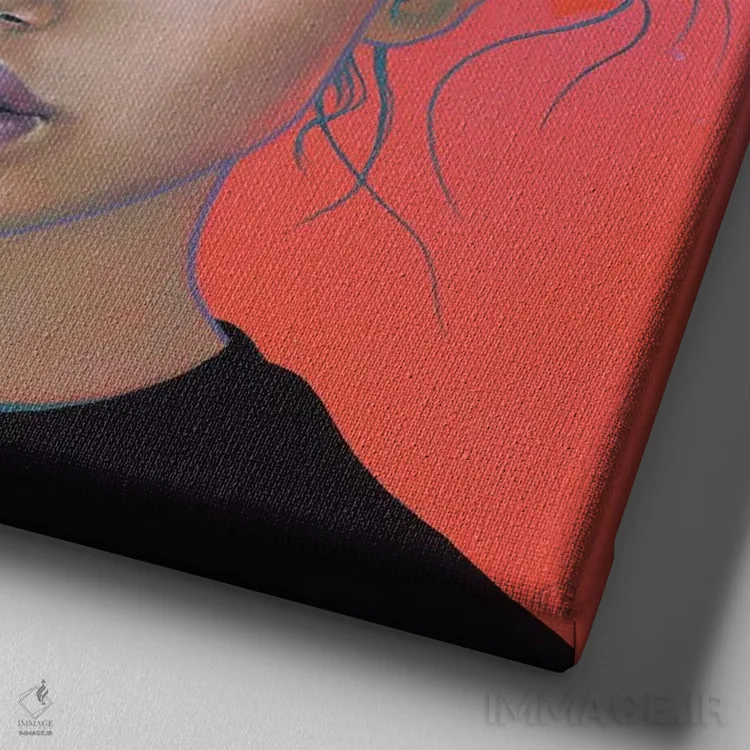 تابلو گیاهدوست (زیستشناسی) اثر کایا کوپمن - نمای نزدیک بافت بوم