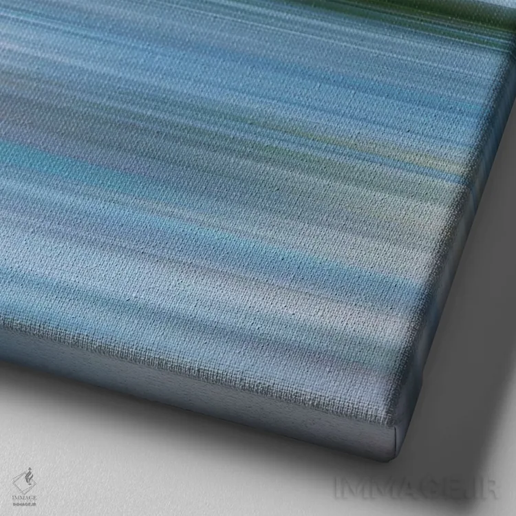 تابلو Zuma Beach,صبح زود، ساحل زوما اثر مایک کالاسیبتا - نمای نزدیک بافت بوم