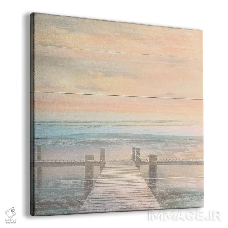 تابلو ساحل صدا میزند اثر مایک کالاسیبتا - نمای پرسپکتیو محصول