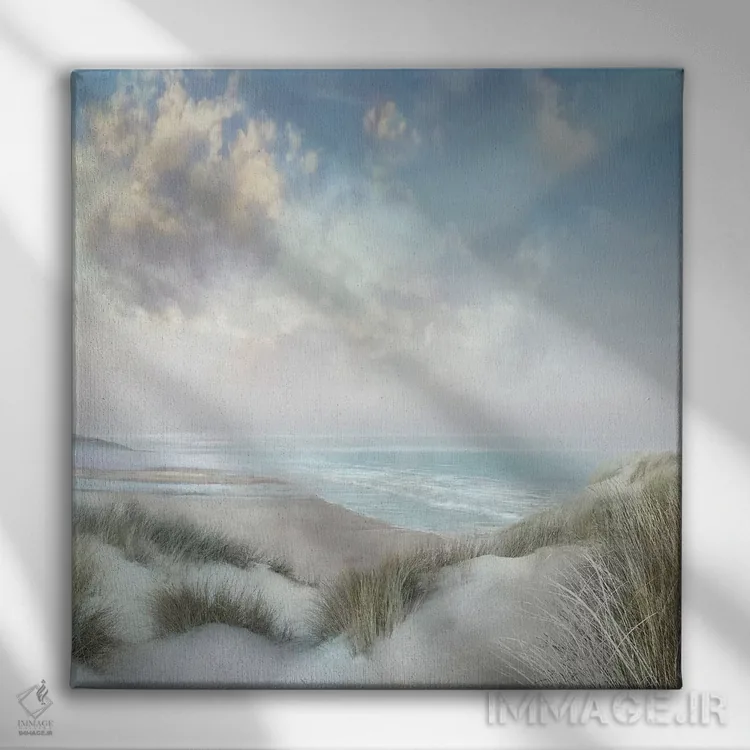 تابلو بادزده III اثر مایک کالاسیبتا - نمای روبهرو روی دیوار