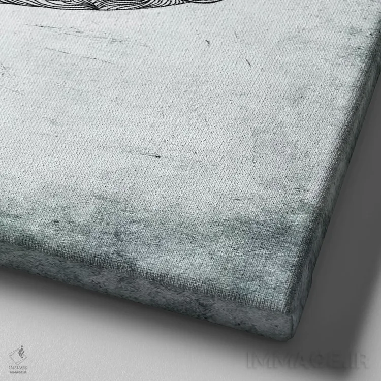 تابلو پاریس اثر فایو بای فایو کالکتیو - نمای نزدیک بافت بوم