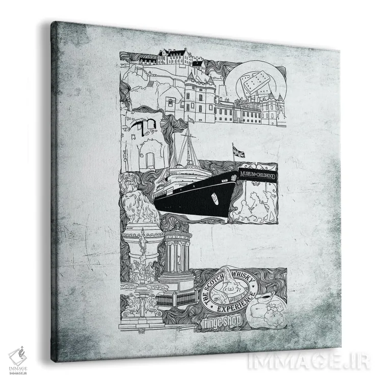 تابلو اباوربرو اثر فایو بای فایو کالکتیو - نمای پرسپکتیو محصول