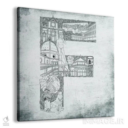 تابلو فلورانس اثر فایو بای فایو کالکتیو - نمای پرسپکتیو محصول