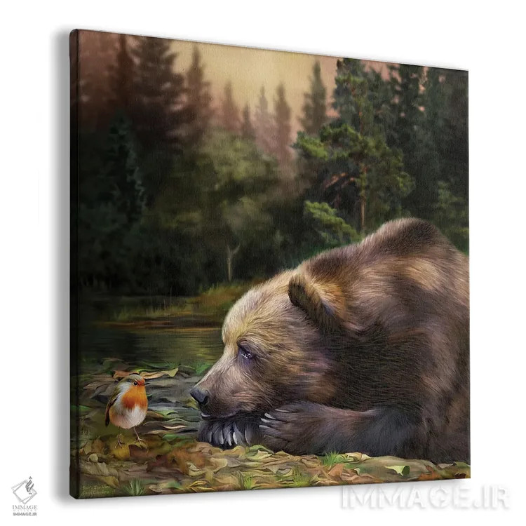 تابلو نمای خرس (زاویهٔ دید خرس) اثر کارول کاوالاریس - نمای پرسپکتیو محصول