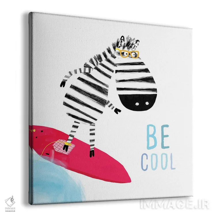 تابلو خونسرد باش اثر کارلا دالی - نمای پرسپکتیو محصول