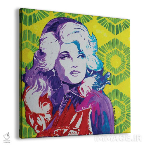 تابلو پالتوی رنگارنگ من اثر کلودیا آگیلرا - نمای پرسپکتیو محصول