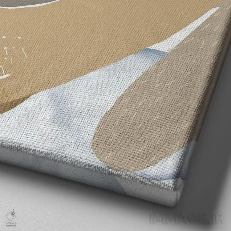 تابلو رویاپردازی کن اثر کارلا دالی - نمای نزدیک بافت بوم