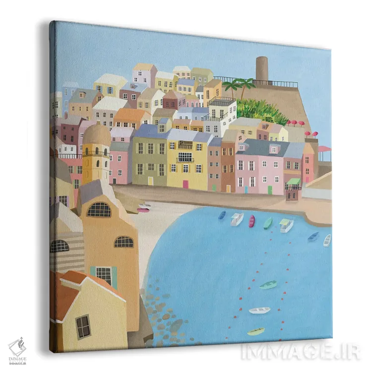 تابلو ورناتزا ایتالیا اثر کارلا دالی - نمای پرسپکتیو محصول