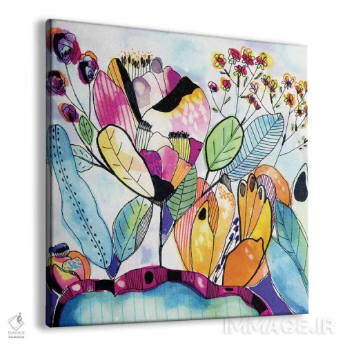 تابلو باغ سورئال اثر کایِنا بلانکا - نمای پرسپکتیو محصول