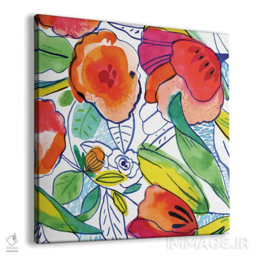 تابلو تروپیکالیا اثر کایِنا بلانکا - نمای پرسپکتیو محصول