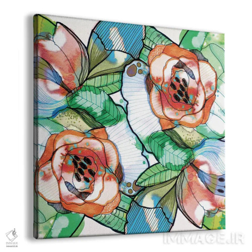 تابلو باغ فانتزی اثر کایِنا بلانکا - نمای پرسپکتیو محصول