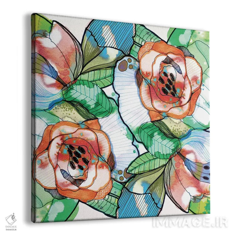 تابلو باغ فانتزی اثر کایِنا بلانکا - نمای پرسپکتیو محصول