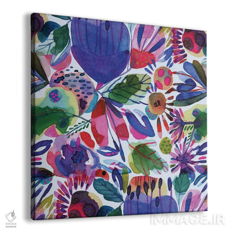 تابلو بوم گلها (قسمت دوم) اثر کایِنا بلانکا - نمای پرسپکتیو محصول