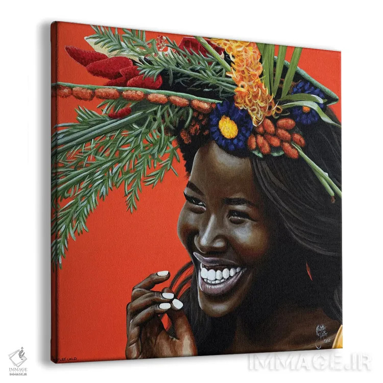 تابلو فرزند طبیعت اثر کریستین بییر - نمای پرسپکتیو محصول