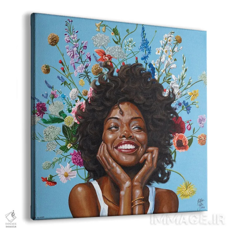 تابلو در شکوفه اثر کریستین بییر - نمای پرسپکتیو محصول