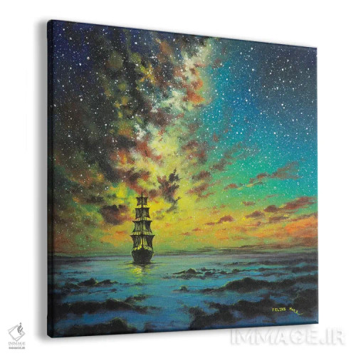 تابلو ملوانی آرام اثر کالر بای فلیکز (نام هنرمند) - نمای پرسپکتیو محصول