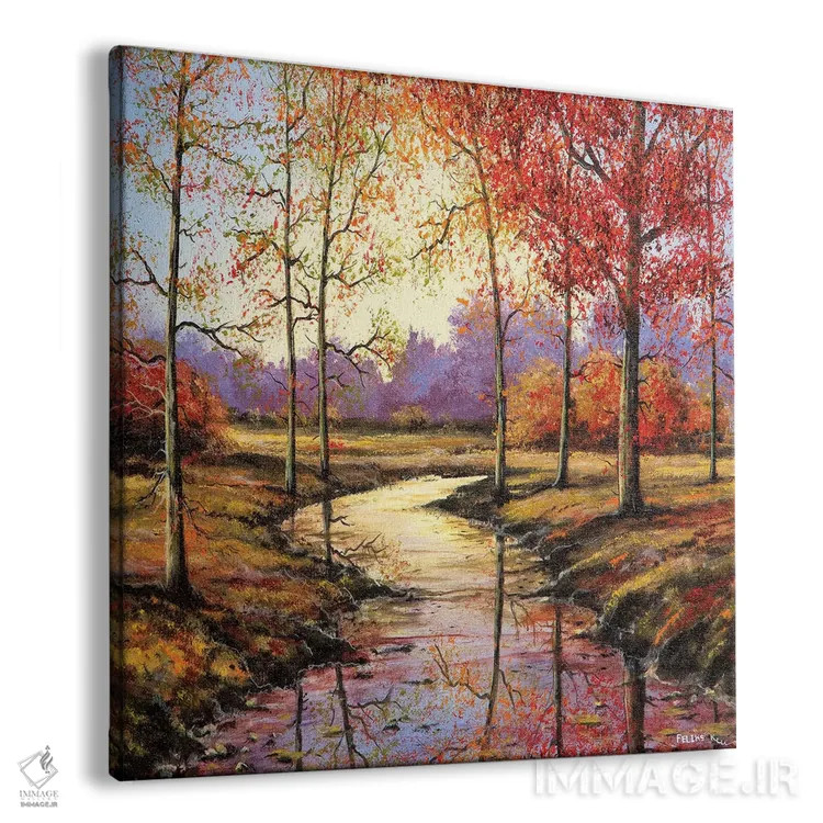 تابلو آن وقت سال اثر کالر بای فلیکز (نام هنرمند) - نمای پرسپکتیو محصول