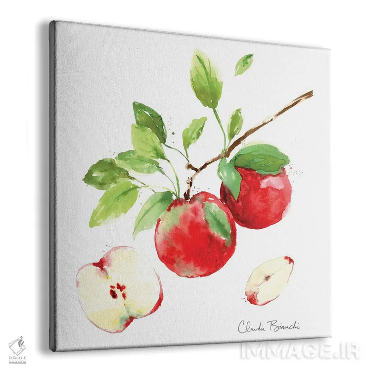 تابلو فصل سیب اثر کلودیا بیانکی - نمای پرسپکتیو محصول